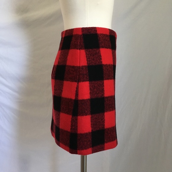 Forever 21 | Women Skirts | Red/Black/Plaid - Picture 3 of 15